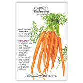 Botanical Interests, Inc. - Carrot Tendersweet Seeds
