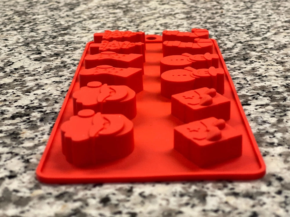 SodaPup - Dog Tastic Jelly Shots Silicone Mold Christmas Shapes