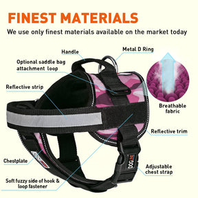 Harness Nylon Multi Purpose Unimax Handle & 2 Velcro Patches - Black - Southern Agriculture 