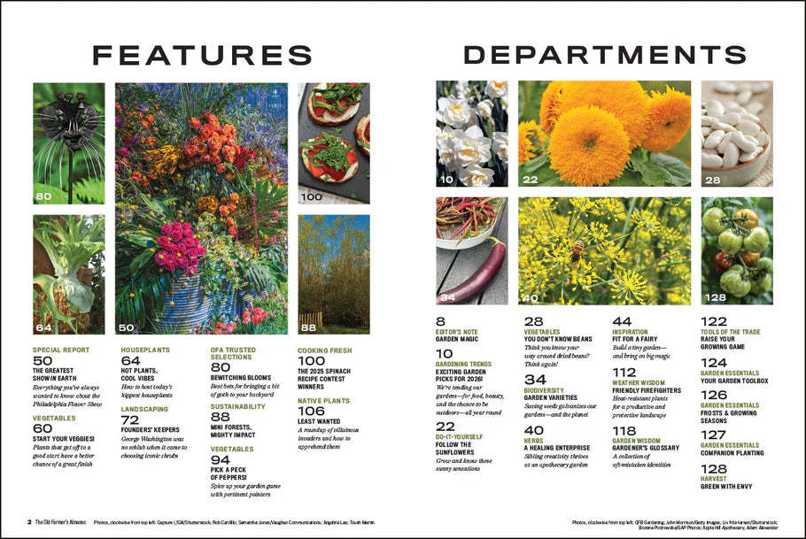 Old Farmer's Almanac Garden Guide 2026