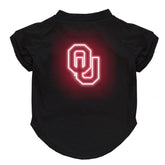 Little Earth Productions - Oklahoma Sooners Neon Pet T-Shirt