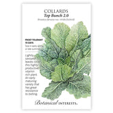 Botanical Interests, Inc. - Collards Top Bunch 2.0 hybrid Seeds - Southern Agriculture 