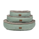 Carolina Pet Company - Microfiber and Tipped Berber Round Comfy Cup Dog Bed