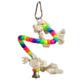 Fun-Max - Spirale Plastic Beads Bird Toy