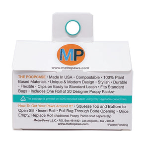 Metropaws - Poop Bag Case Silicone With Carabiner