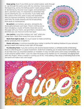 Wellspring- Coloring Book - Bright & Beautiful Jumbo