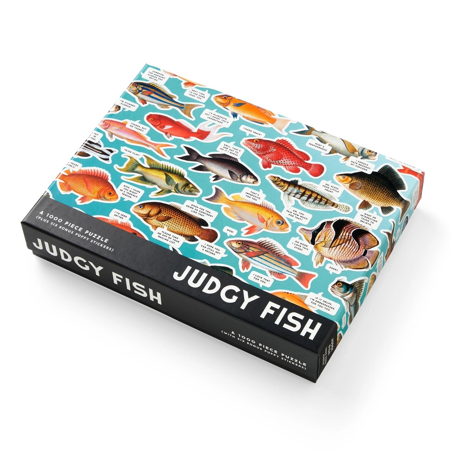 Chronicle-Hachette Book - Puzzle Brass Monkey Judgy Fish (1000 Piece)