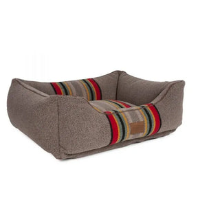 Carolina Pet Company - Pendleton Kuddler Vintage Camp Mineral Umber Dog Bed