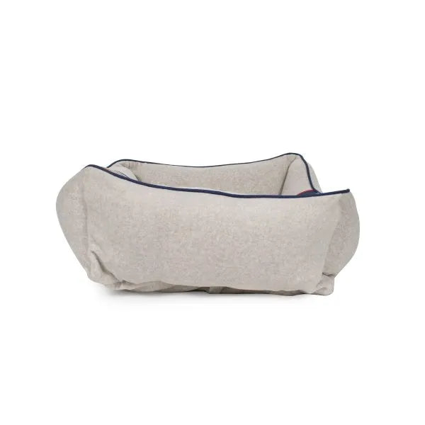 Carolina Pet Company - Pendleton Kuddler Bolster Bed Grey Yellowstone