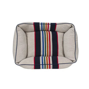 Carolina Pet Company - Pendleton Kuddler Bolster Bed Grey Yellowstone