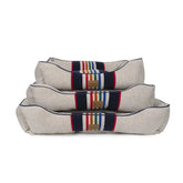Carolina Pet Company - Pendleton Kuddler Bolster Bed Grey Yellowstone