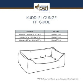 Carolina Pet Company - Pendleton Kuddler Bolster Bed Grey Yellowstone