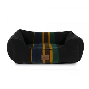 Carolina Pet Company - Pendleton Kuddler Vintage Camp Oxford Black Dog Bed