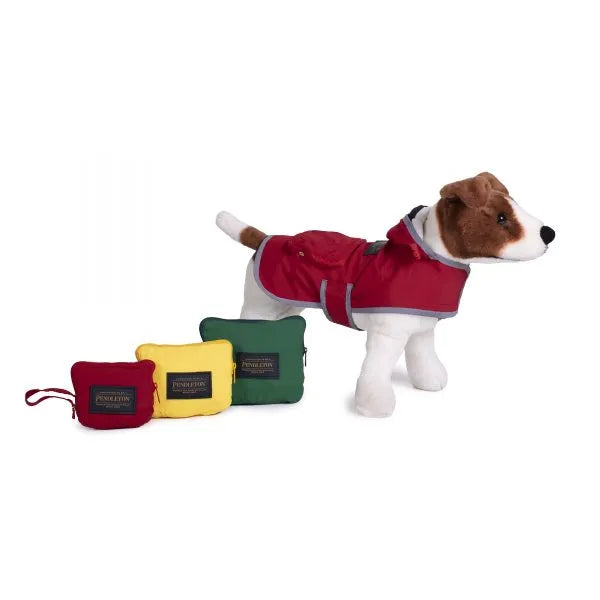 Carolina Pet Company - Pendleton Waterproof Hooded Rain Coat & Carry Bag