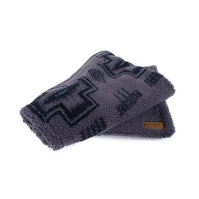 Carolina Pet Company - Pendleton Berber Pet Throw Harding Tonal Gray