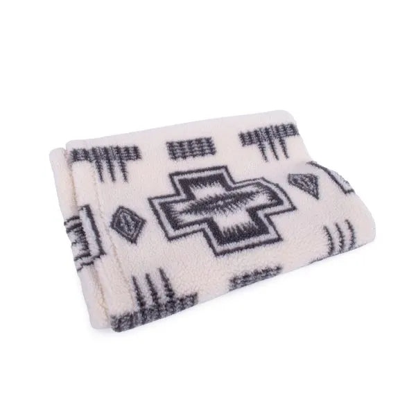 Carolina Pet Company - Pendleton Berber Pet Throw Harding Tonal Natural