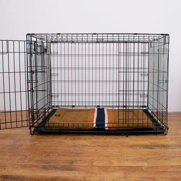 Carolina Pet Company - Pendleton Cushion Shinola Brown Dog Bed