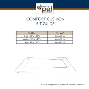 Carolina Pet Company - Pendleton Cushion Shinola Brown Dog Bed