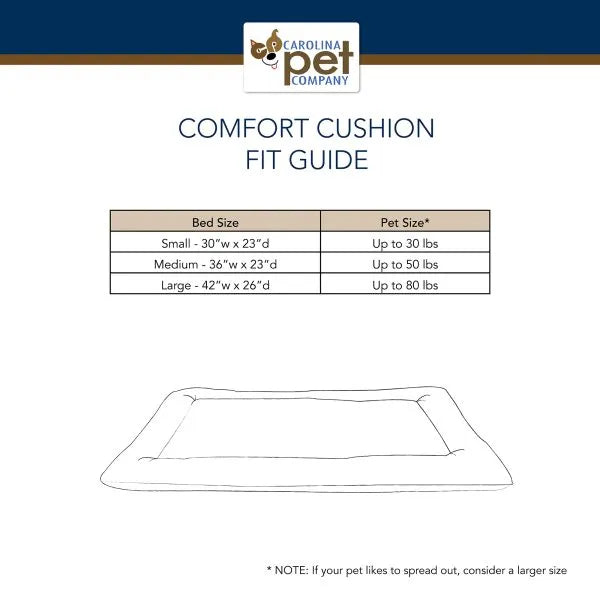 Carolina Pet Company - Pendleton Cushion Shinola Brown Dog Bed