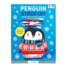 Chronicle-Hachette Book - Stack-up Wooden Penguin Balancing Game