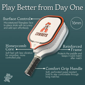 Greenline Goods - Wombat Pickleball Racquet OSU