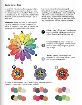 Wellspring- Coloring Book - Creative Coloring Birds