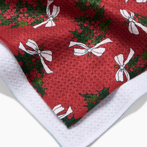 Geometry - Tea Towel Christmas Berry Bow