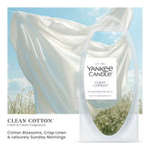 Yankee Candle - Wax Melt Clean Cotton