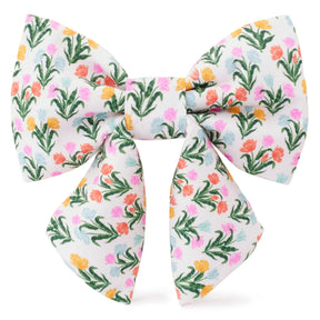 The Foggy Dog - Dog Lady Bow Rifle Paperco. x TFD Tulips Spring