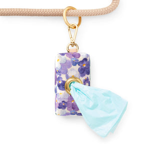 The Foggy Dog - Waste Bag Dispenser - Pressed Pansies