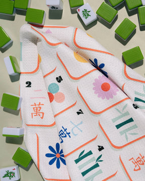 Geometry - Tea Towel Tile Toss