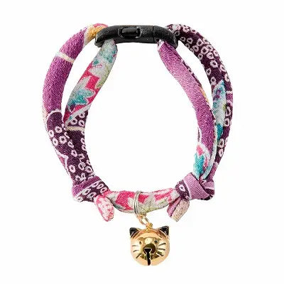 Moon-X USA - Cat Collar Chirimen Fireworks