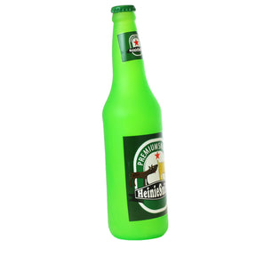 Tuffy Dog Toys - Silly Squeaker Beer Bottle Heinie Snifin Squeaky Dog Toy