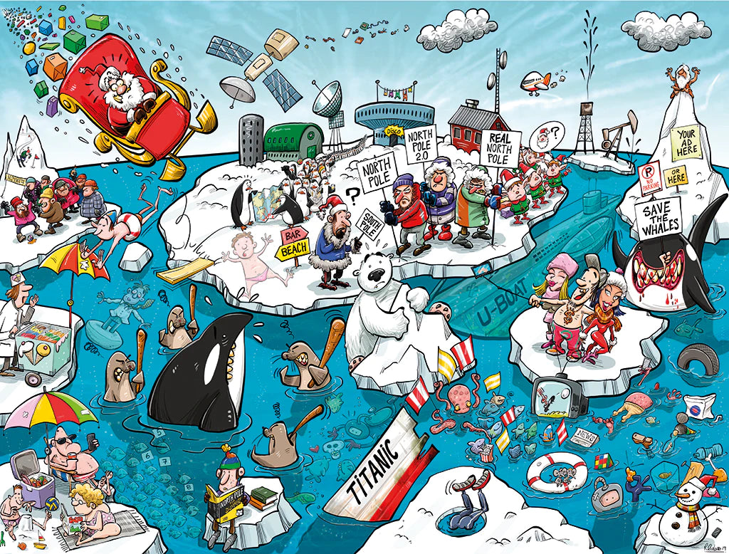 All Jigsaw Puzzles - Chaos at the North Pole Puzzle