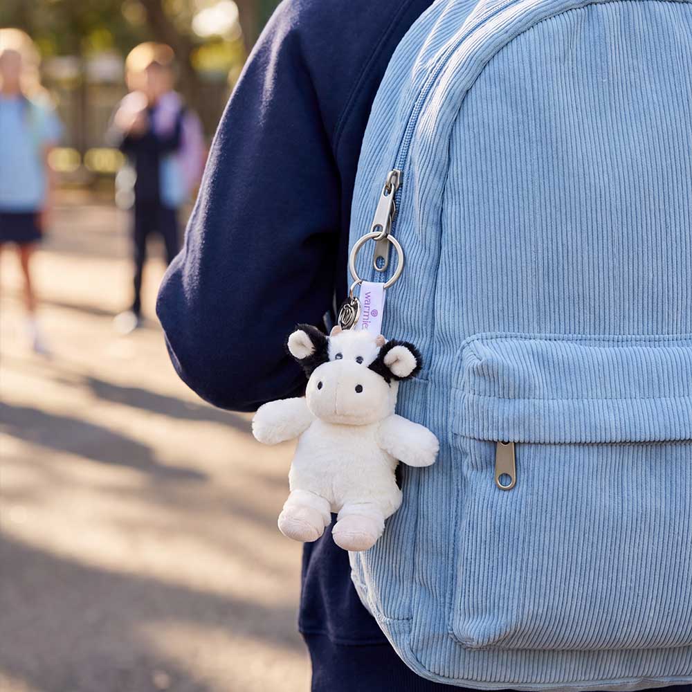 Warmies Key Chain Cow
