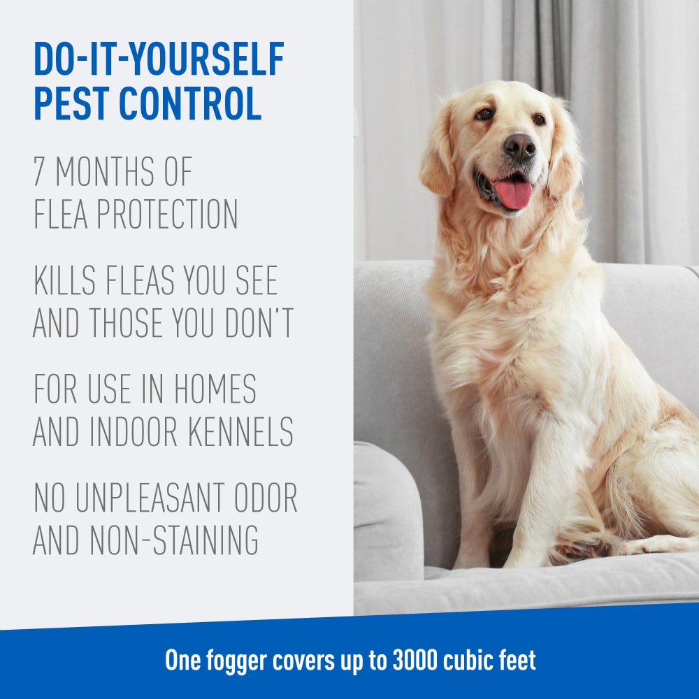 Adams - Flea & Tick Indoor Fogger