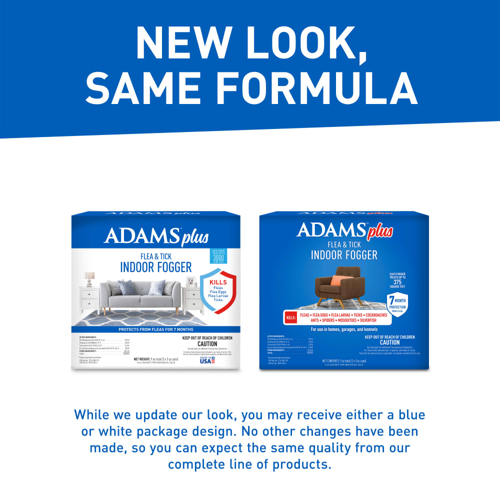 Adams - Flea & Tick Indoor Fogger