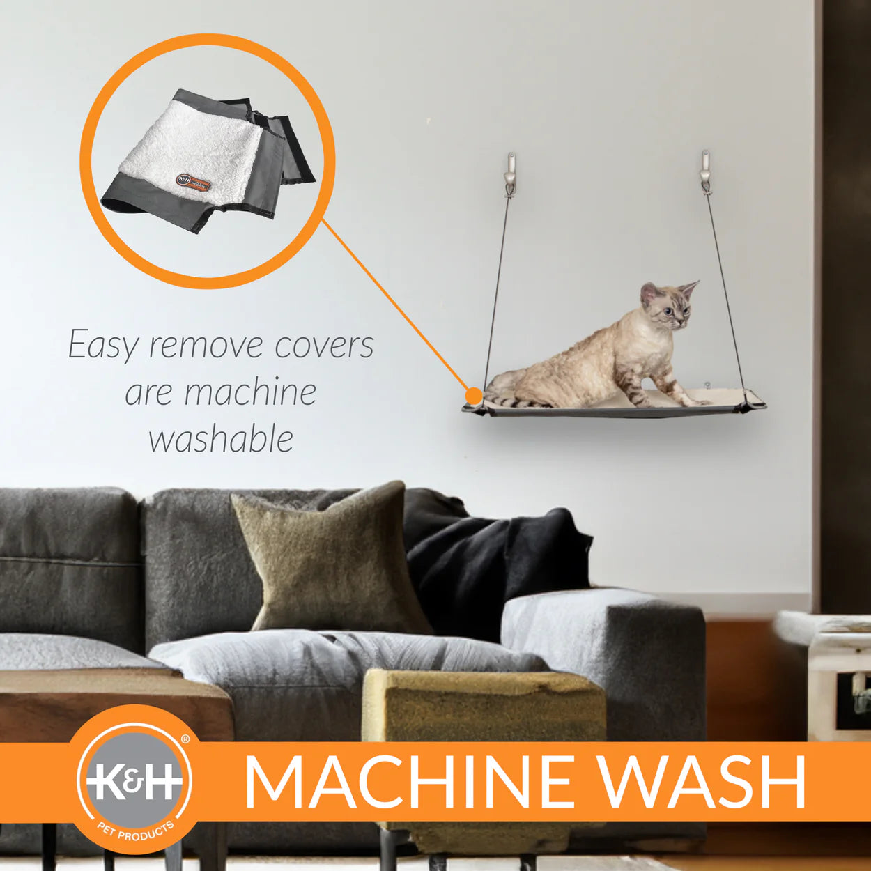 K & H Pet Products - Wall Mount Cat Shelf