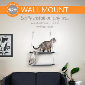 K & H Pet Products - Wall Mount Cat Shelf