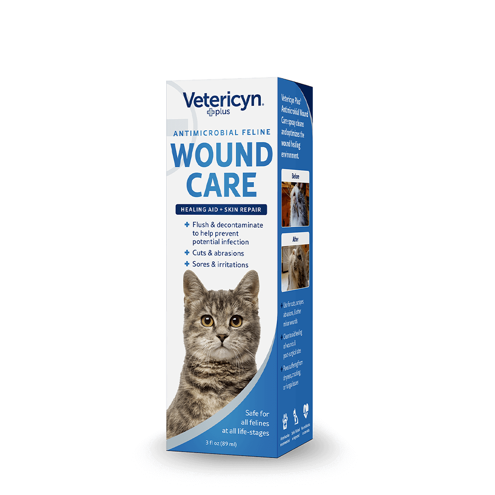 Innovacyn Inc - Vetericyn Plus - Antimicrobial Feline Wound Care