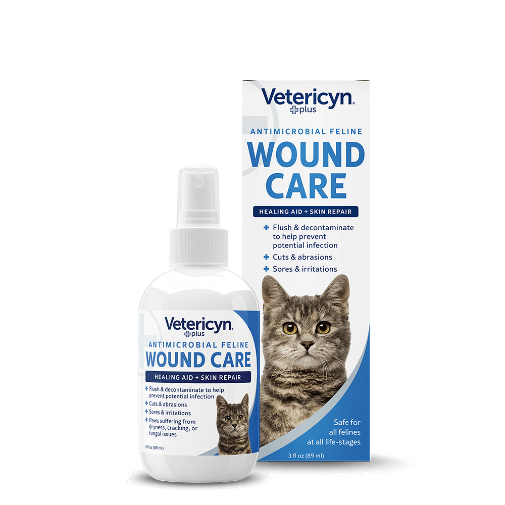 Innovacyn Inc - Vetericyn Plus - Antimicrobial Feline Wound Care