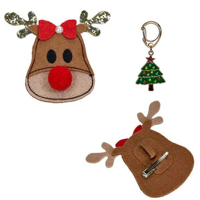 Blueberry Pet - Christmas Collar Accessory Set