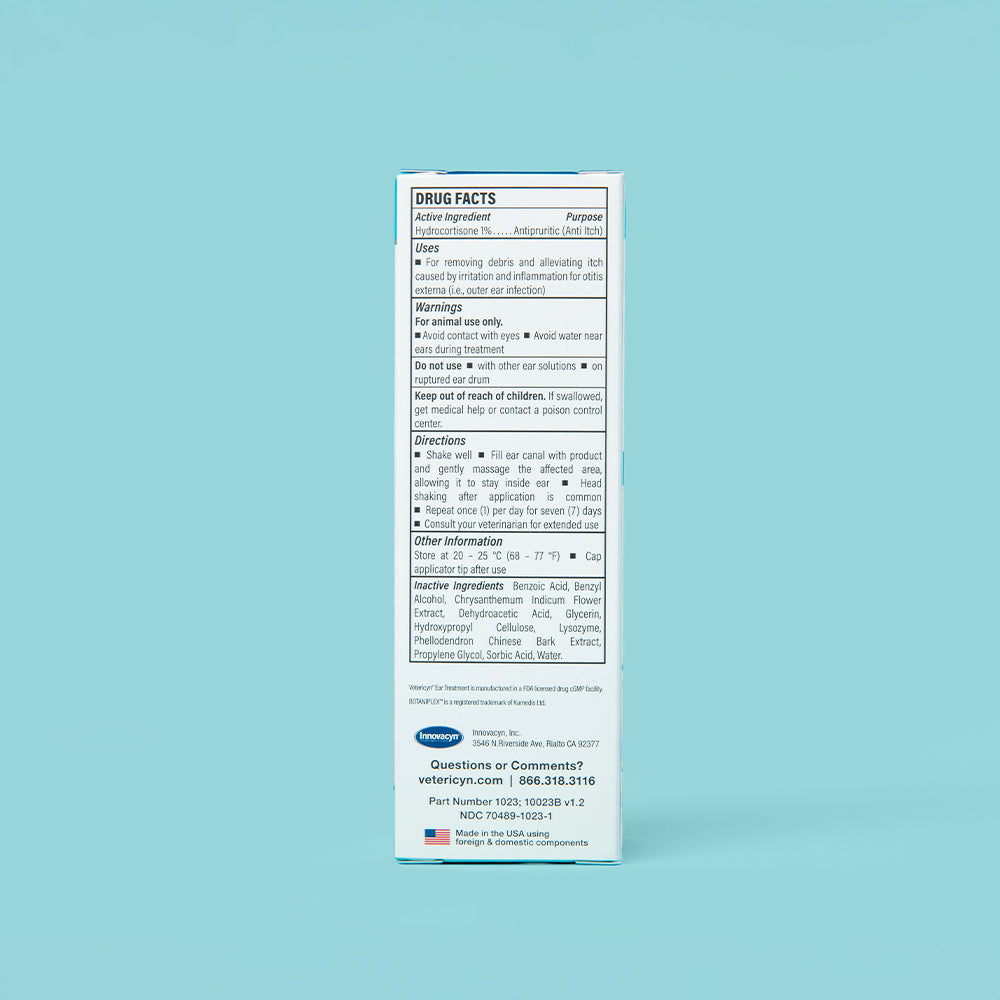 Innovacyn Inc - Vetericyn Plus® Ear Treatment Triple Action