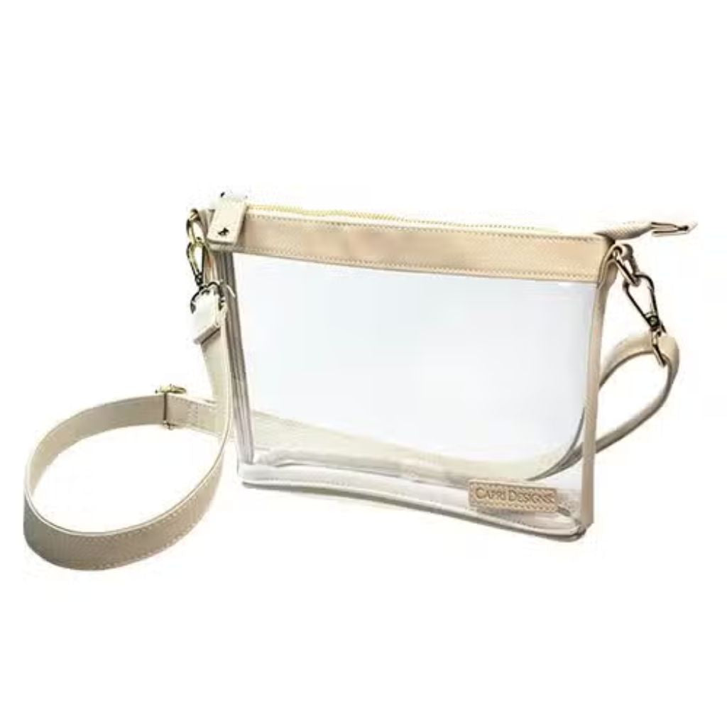 Capri Designs - Small Clear Purse Crossbody
