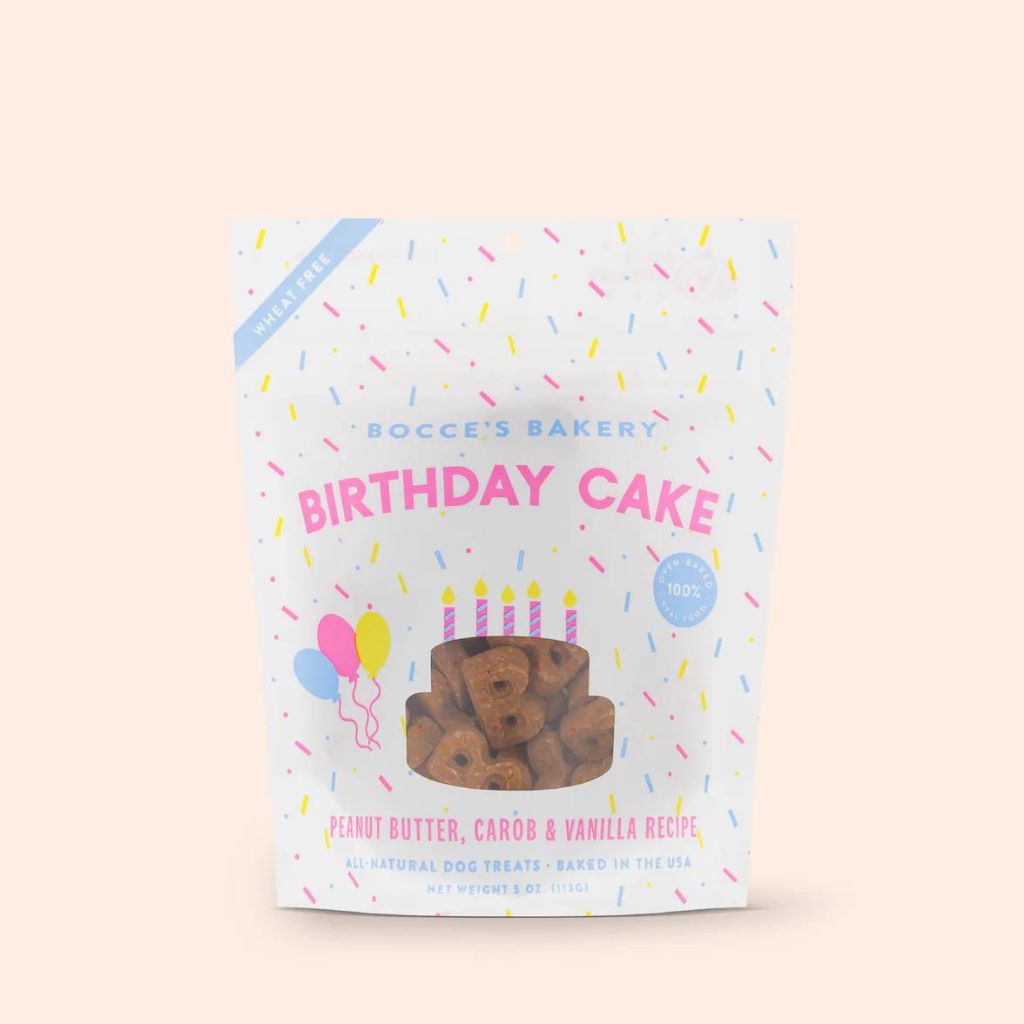 Bocce's Bakery - Birthday Cake Crunchy Biscuits Dog Treats - Southern Agriculture 