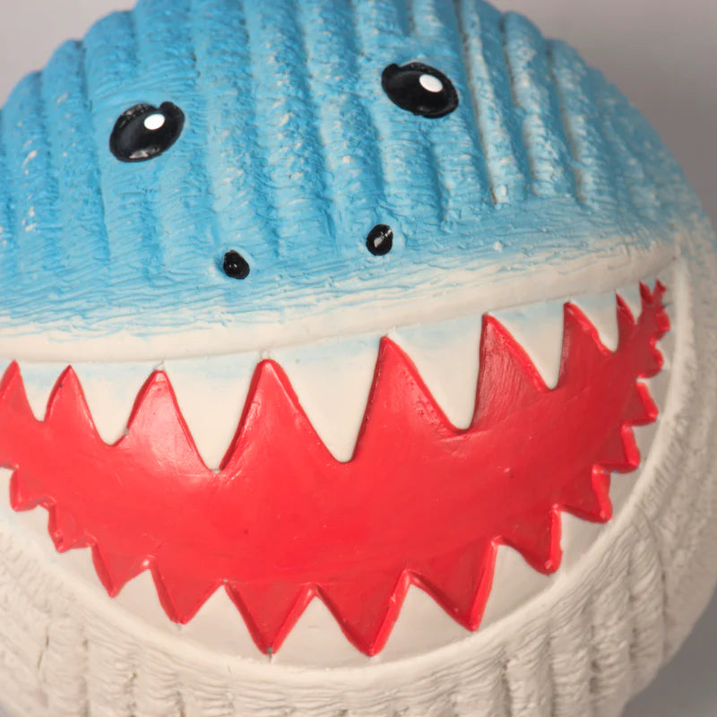 HuggleHounds - Finn The Shark Ruff-Tex Ball