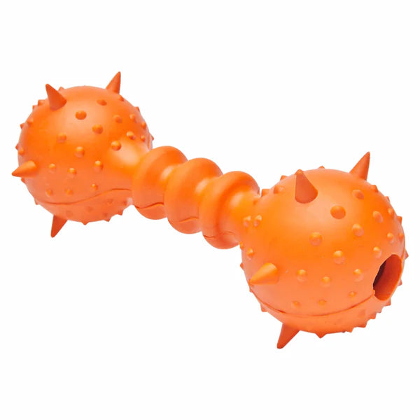 Blueberry Pet - Natural Rubber Dog Chew Spiky Hammer Balls Toy