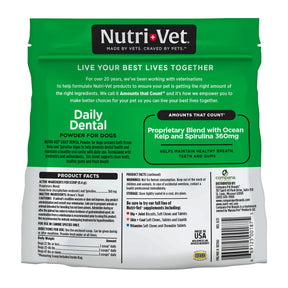 Nutri-Vet - Daily Dental Powder for Dogs