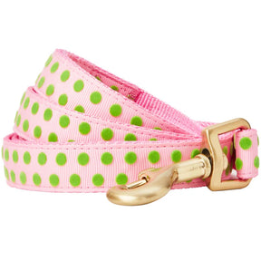 Blueberry Pet - Baby Pink | Soft Touch Dotted Velvet Dog Leash