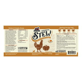RedBarn - Hearty Stew Chicken & Pumpkin Dog Food Can - Southern Agriculture 